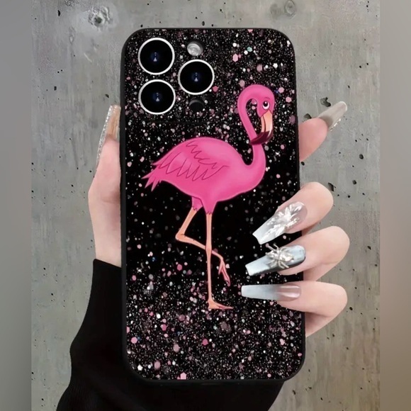 Other - IPhone 14 Max Pro Pink Flamingo Cell Phone Case NWT